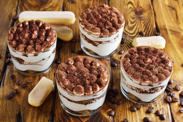 Italian dessert tiramisu