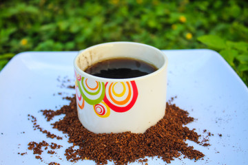 Coffee Cup in the nature
