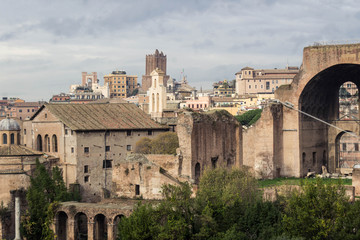 Front view Basilica of Maxentius