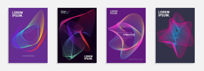 set of vector banners