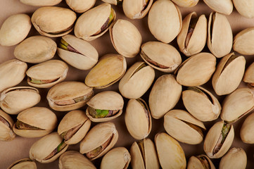 Texture of pistachio nuts