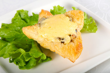 Mushroom pastry