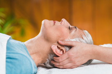 Marma Therapy. Ayurveda Head Massage, Shiro Abhyanga