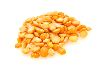 Raw dry peas for cooking