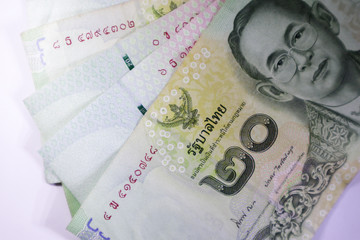 Saving money concept preset by Male hand putting money coin stack growing business