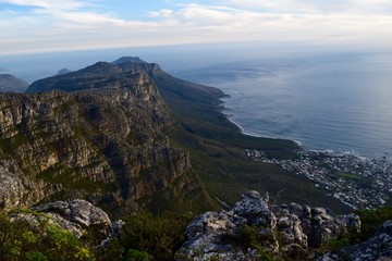 Fototapeta na wymiar View from Table Mountian 5