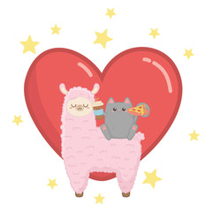 Isolated kawaii cartoons design vector illustration