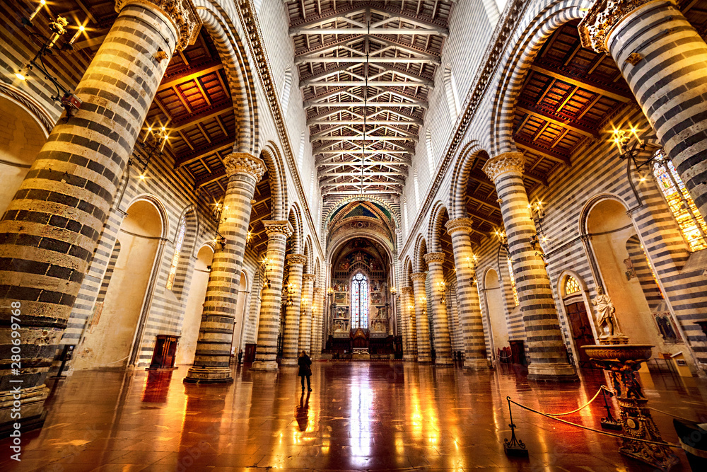 Wall mural Roman Catholic cathedral in Italy