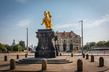 Der Goldene Reiter in Dresden © Stephan