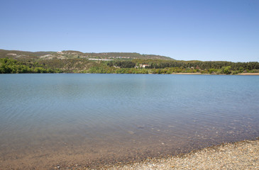 The Aliakmonas River in the region of Northern Greece