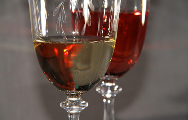 Zwischen Weißwein und Rose