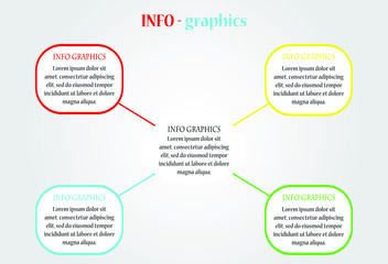 Info-graphics for business and other purposes