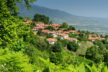 Palaios Panteleimonas, greek traditional village, near Platamonas, on the Olymp riviera, in Greece