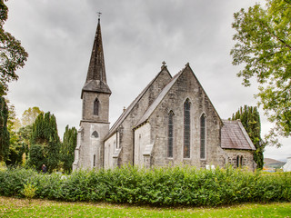 Fototapeta na wymiar Irish style church