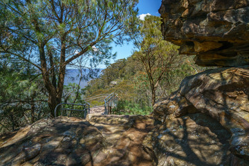 hiking the prince henry cliff walk, blue mountains, australia 48