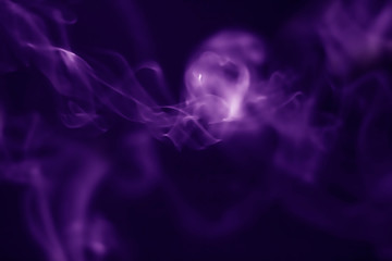 Purple smoke