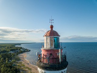 Fototapeta na wymiar Lighthouse Aerial