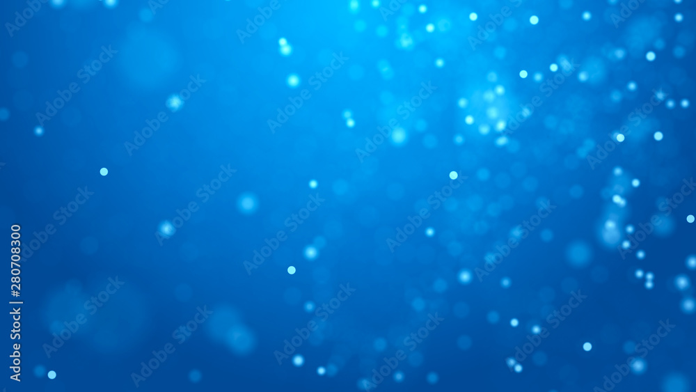 Poster Abstract background of dust particles. Illustration of the cosmos. 3d rendering.