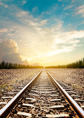 The longest railroad tracks