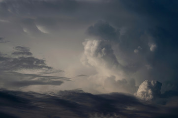 Fototapeta na wymiar Chmury