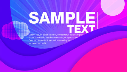 Modern abstract banners template arrow for sale. Vector illustration for use in web or print design.