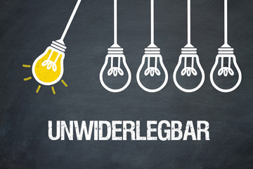 Fototapeta premium Unwiderlegbar