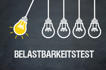 Fototapeta premium Belastbarkeitstest 