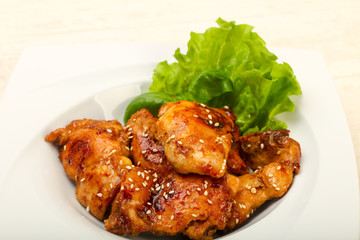 Teriyaki thighs