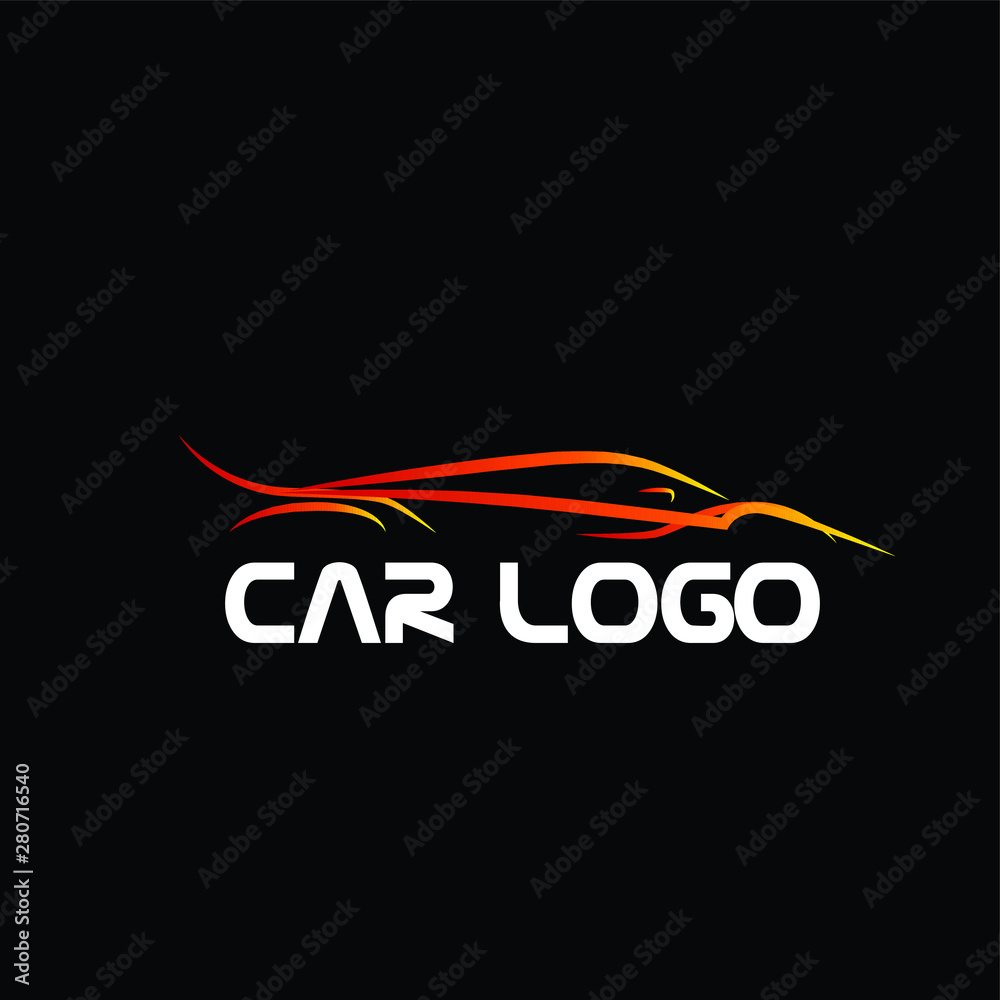 Canvas Prints car logo icon