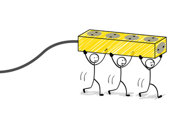 コンセントハブをもつ人たち