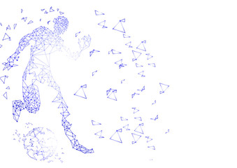 football or soccer sport background