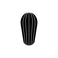 Cactus icon, logo isolated on white background