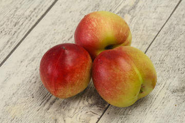 Sweet tasty fresh ripe apricots