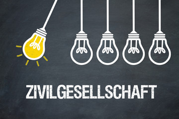 Fototapeta premium Zivilgesellschaft