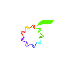 fruit logo icon