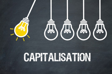 Fototapeta premium Capitalisation 