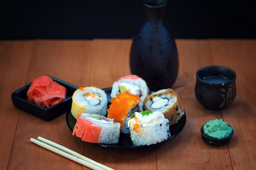 Sushi, Wasabi and Ginger