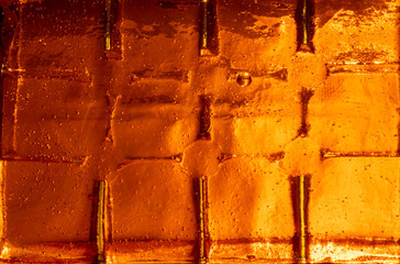 Background abstract orange