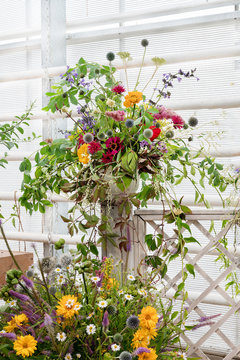 Bouquet  of  summer  flowers in North
