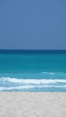 deep blue sea and blue sky
