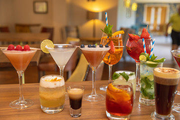 The best selection of cocktails