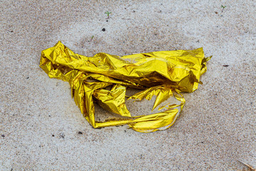 Plastic waste - brought back by the sea 10