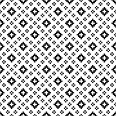 Black and white texture. Seamless geometric pattern.