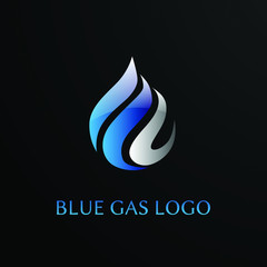 blue energy logo icon