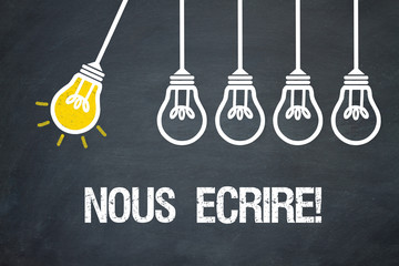 Nous ecrire!