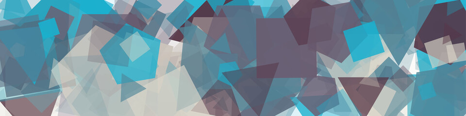 Abstract Generative Art color distributed polygons background illustration