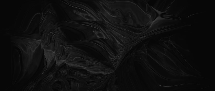 Dark grunge textured wall closeup.Black background texture
