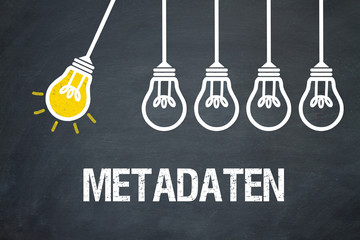 Fototapeta premium Metadaten