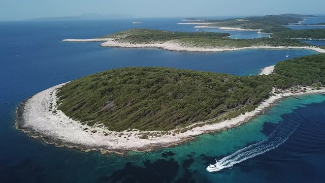 The island of Hvar in Croatia, July 2019