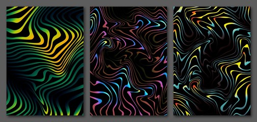 Abstract marble A4 size texture with colorful bright liquid paints. Templates for presentations, flyers, cards, invitations, packaging, covers.